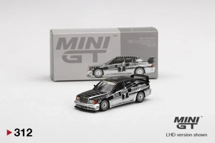 MiniGT #312 Mercedes-Benz 190E 2.5-16 Evolution II #7 AMG-Mercedes 1990 DTM
